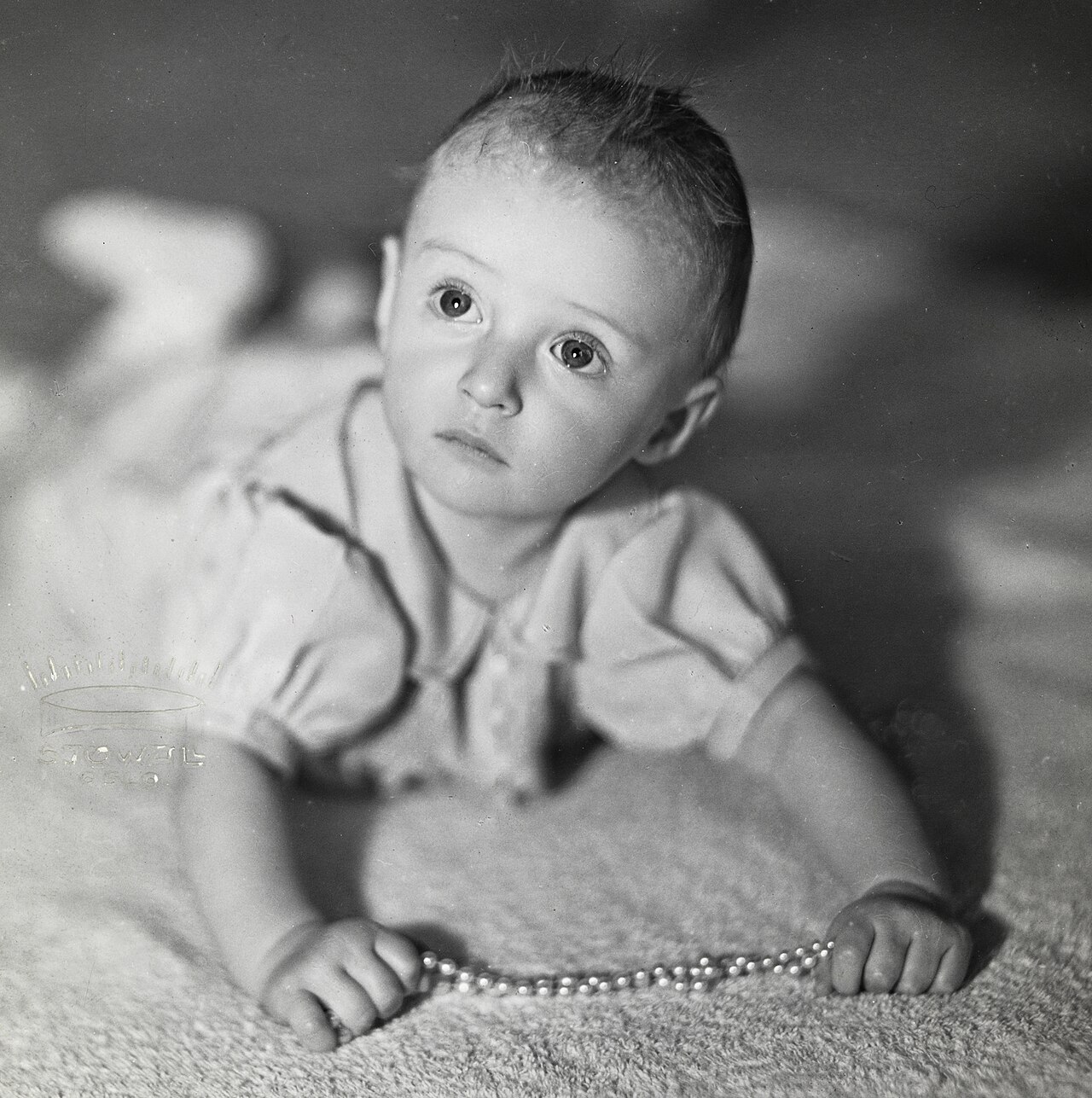 Prins Harald som barn i 1937